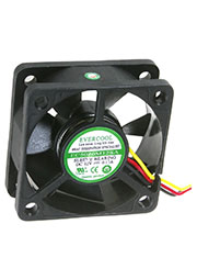 EC5020M12SA, Вентилятор 12 в, 50х50х20мм , подш. скольжения, 4500 об/мин 3pin