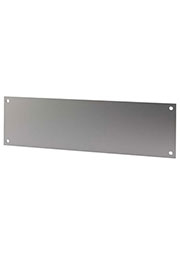 20313200, BCD FP 310 BK Передние платы для корпуса с 2 клеммными отсеками, 1,5 mm, алюминий