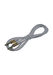 CCA-3.5MM-1W, Кабель аудио, jack3.5/jack3.5, 1м, белый