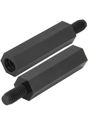 HTS-320B, Стойка монтажная для печатной платы RUICHI HTS-320B, резьба М3, шестигранная, материал ней