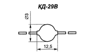 КД257А, (3А.200В)->