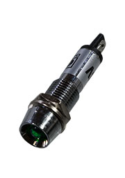 XD8-1-G-24VDC, светодиод с держателем зеленый 8мм 24VDC