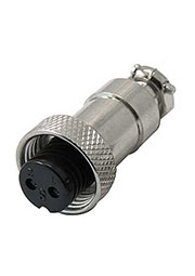 GX12M-2A, 2pin розетка на кабель