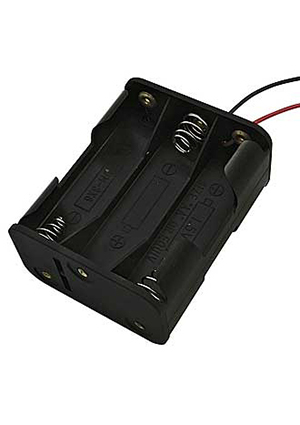 BH363 AA 3x1+3x1 (BH607), Батарейный отсек RUICHI BH363 AA 3x1+3x1 (BH607), открытый