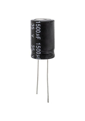 1500 UF 35V 105*C 13*25 (JWCO), KM152M1VBKJ1325VBK, конденсатор электролитический выводной радиальны