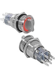 LAS2-AGQ-11X/31/R/N on-on, Кнопка антивандальная RUICHI LAS2-AGQ-11X/31/R/N, ON-ON, рабочая температ