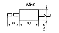 КС175Ц, стабилитрон стекло (90-93г.)