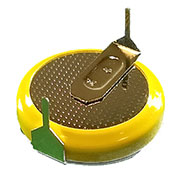 CR1632/1HF, (3V) 16мм, 2 вывода, гориз., CR1632/1HF, (3V) 16мм, 2 вывода, гориз. эл. питания дисковы