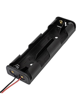 BH344 AA 2x2, Батарейный отсек RUICHI BH344 AA 2x2, открытый