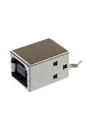 DS1099-01-BN0, USB разъем тип B вертикальный USBB-1FV