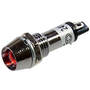 XD10-1M-R-24VDC, Светодиод с держателем красный 10мм 24VDC