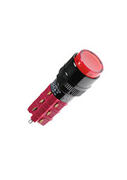 D16LAR1-3ABJR, кнопка с фиксацией и LED подсветкой 250В 5А