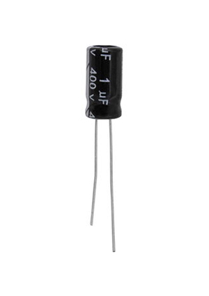 1 UF 400V 105*C 6*12 (JWCO), KM010M2GBKJ0612VBK JWCO Конденсатор электролитический радиальный, 100 м