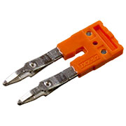 JX2.5/2, 2 POLE SHRT LNK FR 5MM WIDE SP CL TB, аналог для BJDL5.2, UK 2.5/2, BJDL10.2
