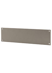 20254200, BCD FPK 250 BK Передние платы для корпуса с 2 клеммными отсеками, АБС, 2 mm, светло-серые