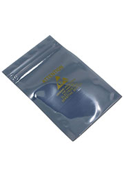 ASMZ ESD  100х150мм, антистатический пакет металлизированный, zip lock