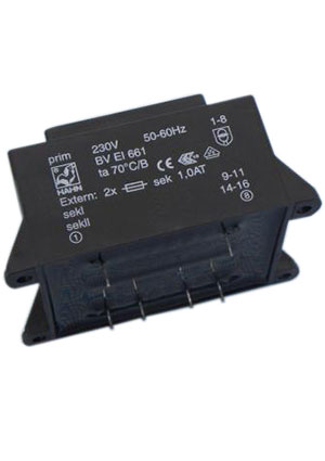 BV EI 661 1080, 25W 2x12V 2x1024mA 230V