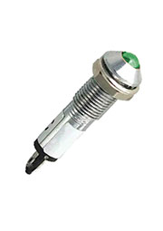 XD8-2-G-24VDC, Светодиод с держателем зеленый 8мм 24VDC