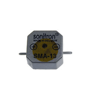 SMA-13LC-S, пьезоизлучатель с генератором 13мм SMD