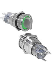 LAS2-AGQ-11X/21/G/N on-on, Кнопка антивандальная RUICHI LAS2-AGQ-11X/21/G/N, ON-ON, рабочая температ