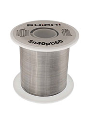 Sn40/Pb60 d0.3mm 250g flux, Припой оловянно-свинцовый RUICHI Sn/Pb, 40%/60%, диаметр 0.3 мм, 250 г,