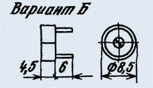 КТ4-21Б 1/5 пф 250 в