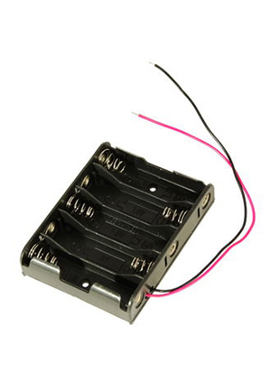 BH351 AA 5x1, Батарейный отсек RUICHI BH351 AA 5x1, открытый