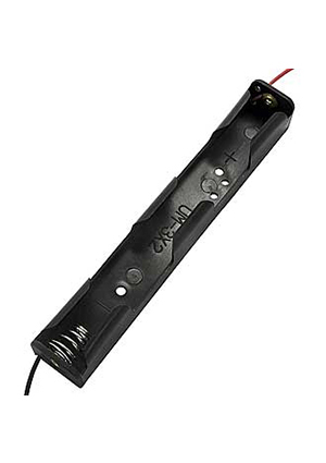 BH325-1 AA 1x2, Батарейный отсек RUICHI BH325-1 AA 1x2, открытый