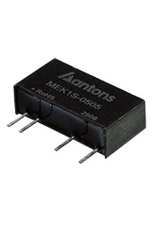 MEK1S-2412, = F2412S-1WR3 DC-DC-преобразователь 1Вт, 3кВ, вход 24В, выход 12В SIP7