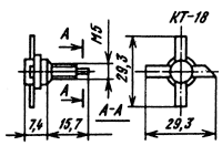 2Т908А, транзистор, (90-92г)