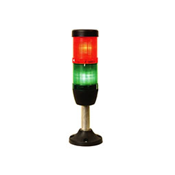 IK52L024XM03, Сигнальная колонна 50 мм, красная, зеленая 24 В, светодиод LED