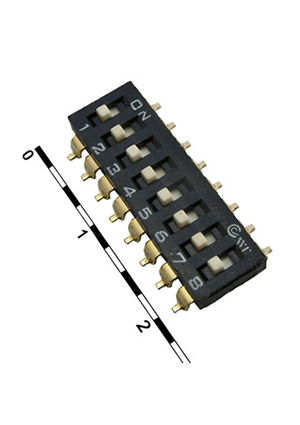 SWD 4-8, DIP переключатель RUICHI, серия SWD 4-8