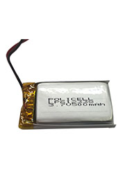 LP612338-PCM, Аккумулятор литий-полимерный (Li-Pol) 500мАч 3.7В, с защитой, PoliCell