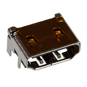 L-KLS1-285-1-N-1-R, разъем HDMI 19P SMT гнездо на плату