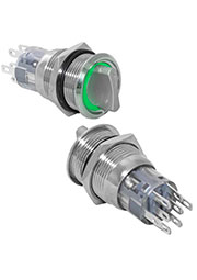 LAS2-AGQ-11X/31/G/N on-on, Кнопка антивандальная RUICHI LAS2-AGQ-11X/31/G/N, ON-ON, рабочая температ