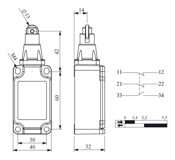 L52K25MUM331, Концевой выключатель L52K25MUM331