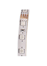 LS607 (141-499)(L5050RGB-IP65)(12), Лента светодиодная, RGB, 12В, 14.4Вт/м, 60SMD(5050)/м, 700Лм/м,