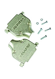 5745173-5, Two-Piece RFI/EMI Shield, Zinc, Straight, Shell Size 3, 25 Position, AMPLIMITE Kit