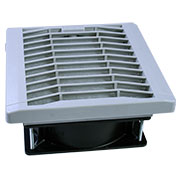 KIPVENT-200.01.230, Решетка впускная c вентилятором Uпит.=220VAC IP54, tраб.=-20 +60  C установочный