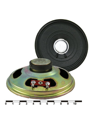 YD103-13 2W 4ohm, Акустический динамик RUICHI YD103-13, 2 Вт, 4 Ом