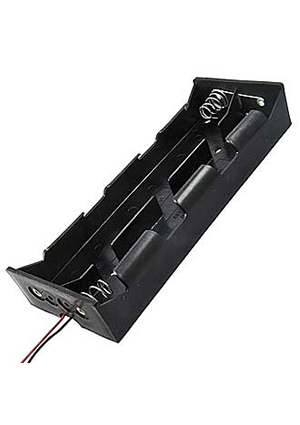 BH162 D 1x3+1x3, Батарейный отсек RUICHI BH162 D 1x3+1x3, открытый