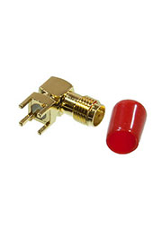 L-KLS1-SMA002-B, разъем угловой SMA гнездо на плату 50Ом (SMA-JR)