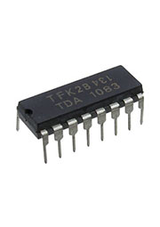 TDA1083, AM/FM усилитель  DIP16