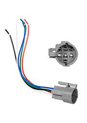 LAS2 connector, Коннектор для антивандальных кнопокRUICHI LAS2, пластик, серый