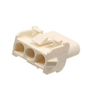 350767-1, Корпус разъема Universal MATE-N-LOK, розетка 3PIN, In-Line (Nylon, UL 94V-0) без контактов