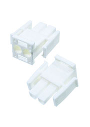 350777-1, Корпус разъема Universal MATE-N-LOK, вилка 2PIN, In-Line (Nylon, UL 94V-0) без контактов