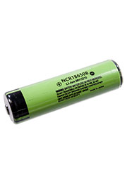 NCR18650B, Аккумулятор Li-ion, 3200mAh, 3.7V, без защиты
