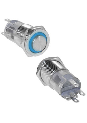 LAS2GQPH-11E/B/N on-(on), Кнопка антивандальная RUICHI LAS2GQPH-11E/B/N, ON-(ON), рабочая температур