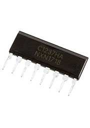 uPC1237HA, Защитная микросхема для усилителя мощности [SSIP-8]