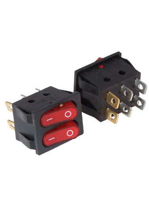 IRS-2101-3C ON-OFF, Клавишный переключатель RUICHI IRS-2101-3C, ON-OFF